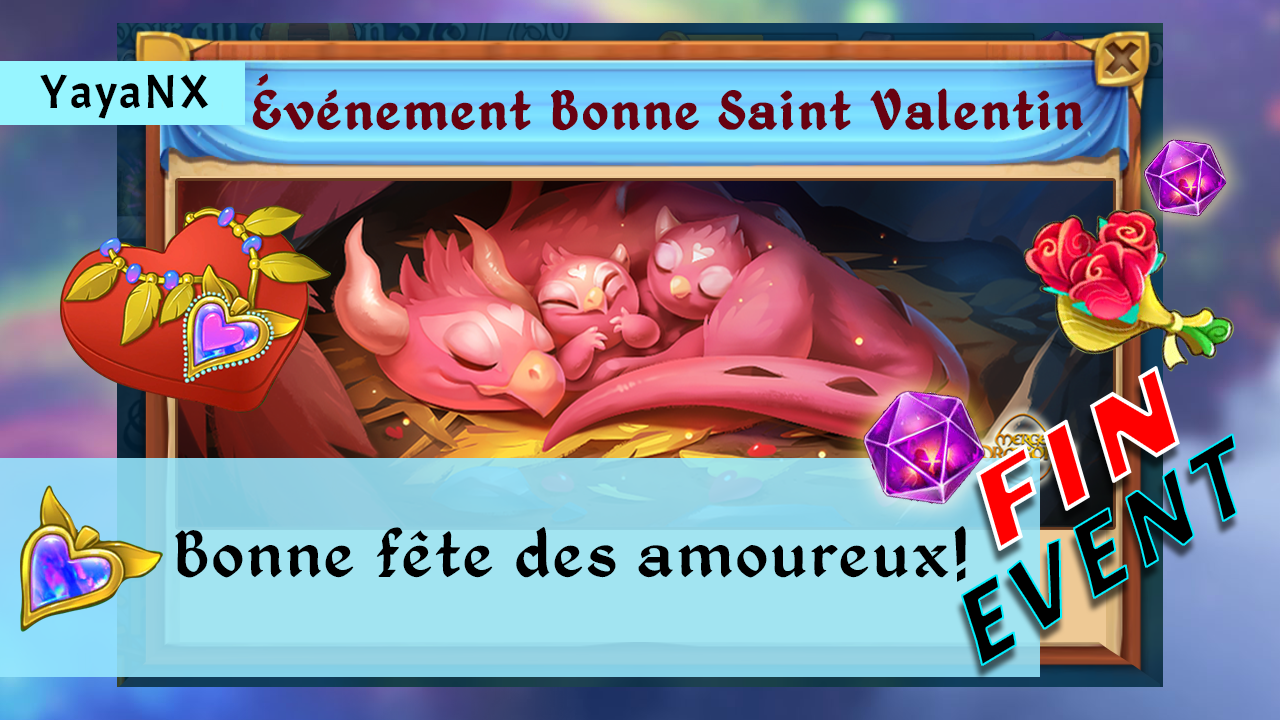 Merge Dragons FR - Bonne St Valentin - FIN