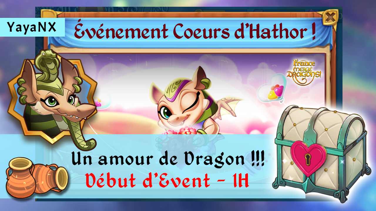 Merge Dragons Fr - Cœurs d'Hathor FIN