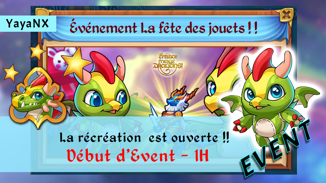 Merge Dragons Fr - La fête aux jouets 1H