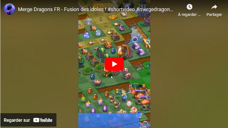 Merge Dragons FR - Fusion des idoles !