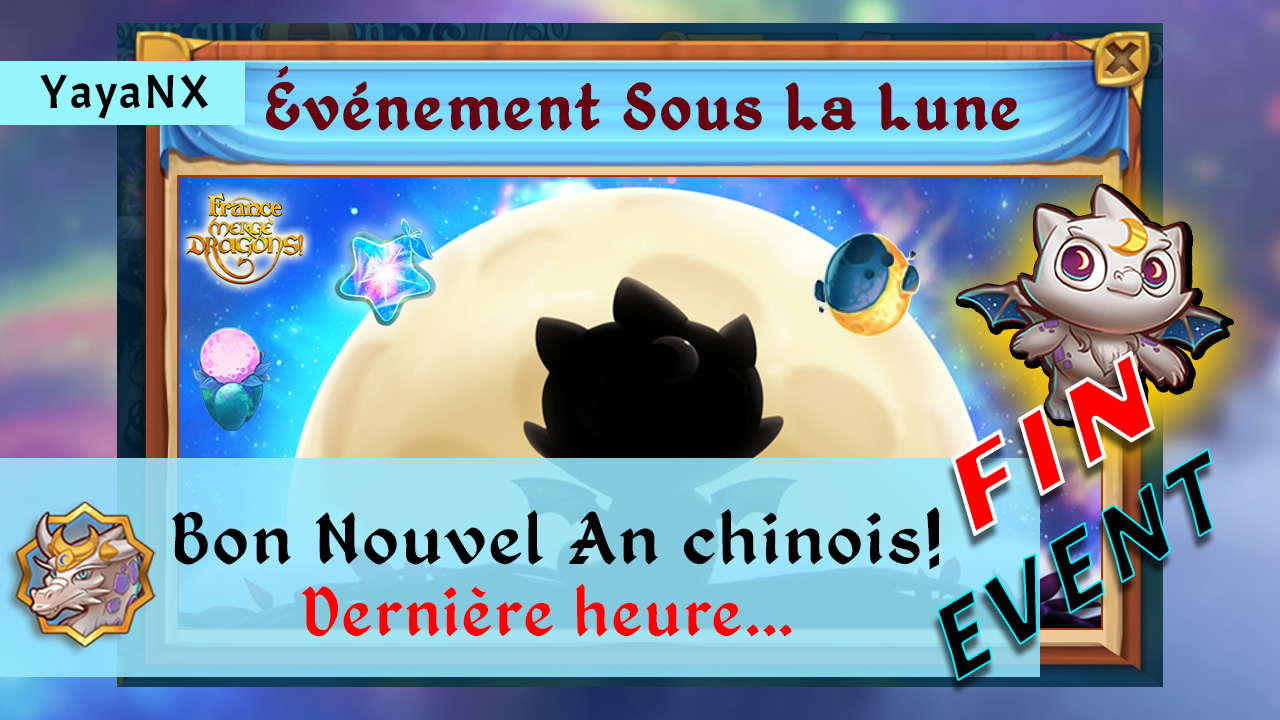 Merge Dragons FR - Sous la Lune - FIN