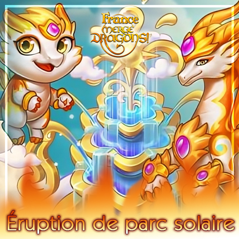 Eruption du parc solaire 